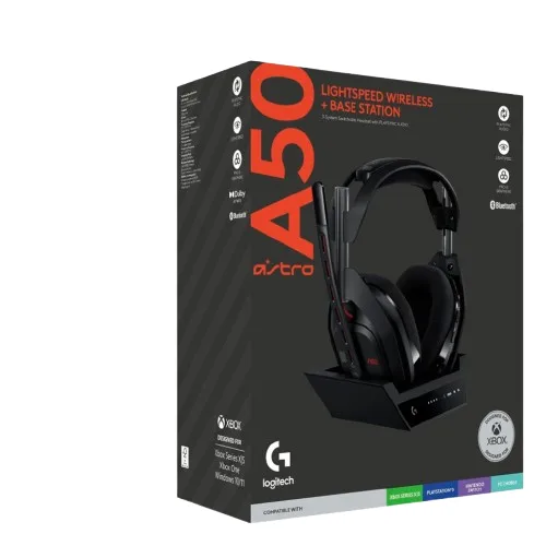 AUDIFONO, ASTRO, A50 BLACK PS4 GEN 4 + BASE