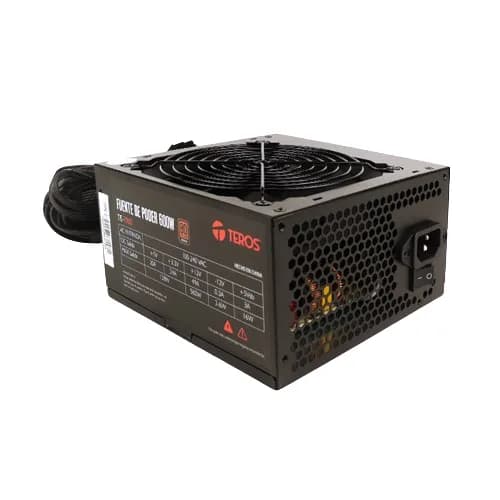 FUENTE DE PODER, TEROS, ATX TE7160 600W BRONZE