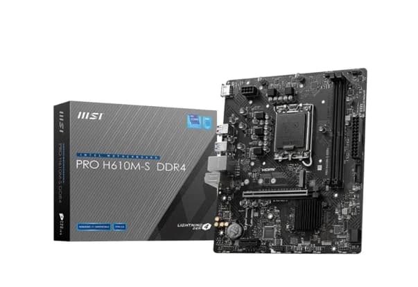 MBB, MSI PRO, H610M-G M.2 LGA1700 DDR5 PCIE 4.0 HDM DP
