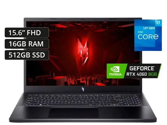 LAPTOP, ACER, NITRO V ANV15-52-71JV INTEL i7-13620H