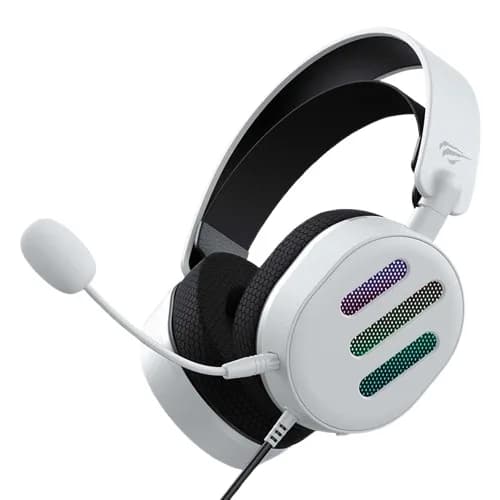 AUDIFONO GAMER HAVIT H2038U BLANCO RGB 7.1 RGB USB