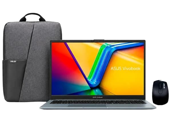 LAPTOP, ASUS, VIVOBOOK GO 15 E1504FA-BQ5556, RYZEN R5 40, 8GB DDR5, 512GB SSD, 15.6p FHD,